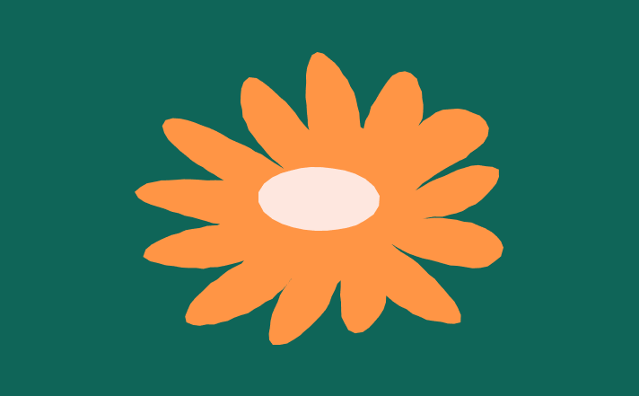 Fleur du logo du festivale l'hélianthe